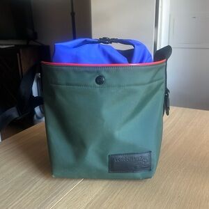 LONGCHAMP color block bucket bag
